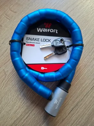 Candado Walfort Snake Lock Azul