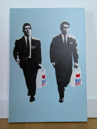 T.WAT "The Krays with Tesco bags"