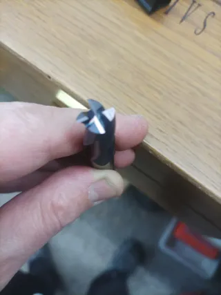 2 FresasHHW 12mm Metal Duro para acabado