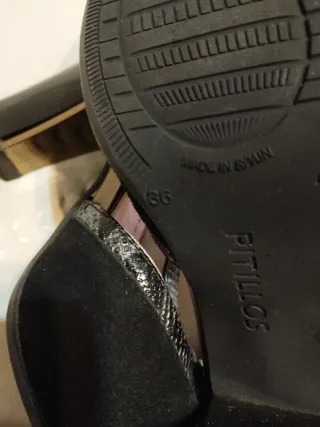 Zapatos de tacón Pitillos negros