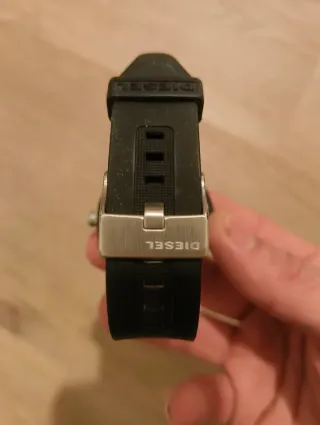 Reloj Diesel Armbar Negro Naranja