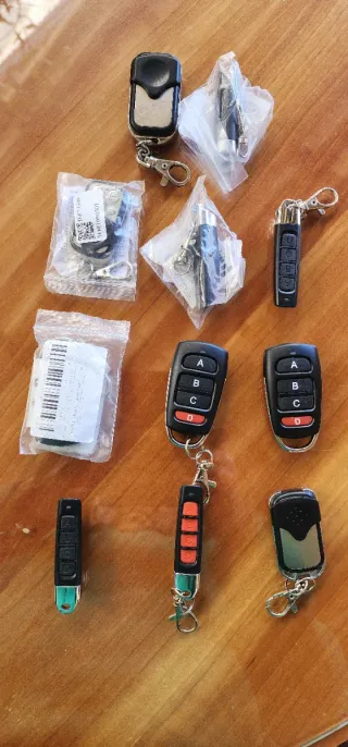 11 Mandos Inalámbricos Garaje/Cochera.