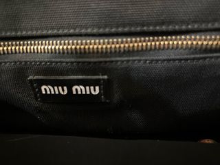 Borsa Miu Miu nuova con perline