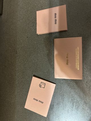 Borsa Miu Miu nuova con perline