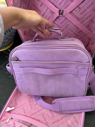 Set valigia e zaino trolley Hello Kitty