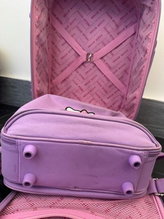 Set valigia e zaino trolley Hello Kitty