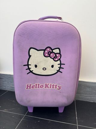 Set valigia e zaino trolley Hello Kitty