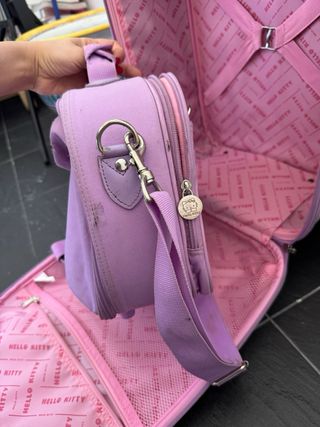 Set valigia e zaino trolley Hello Kitty