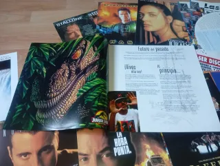 Lote Flyers Laserdisc Películas Originales