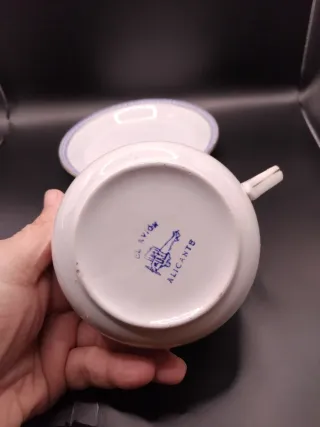 🇪🇦 Taza desayuno El Avión porcelana