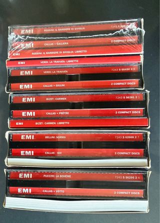 CDs de Ópera Maria Callas