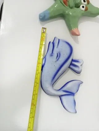 Figuras Estrella y Ballena Resina