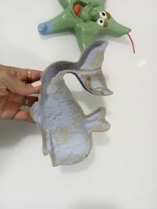 Figuras Estrella y Ballena Resina