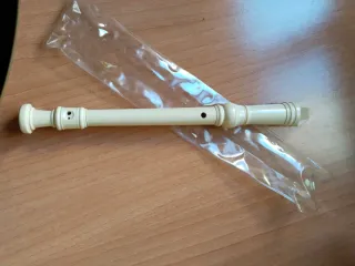 Flauta dulce de plástico