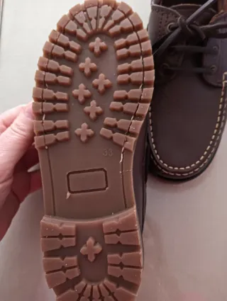 Náuticos niño marrones