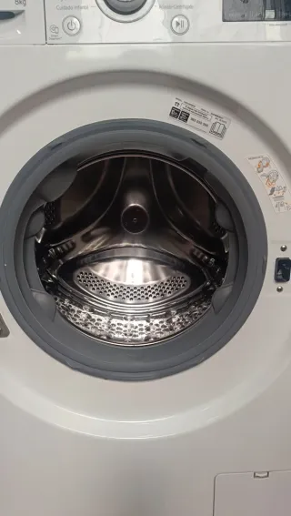 Lavadora LG 8kg Carga Frontal Blanca