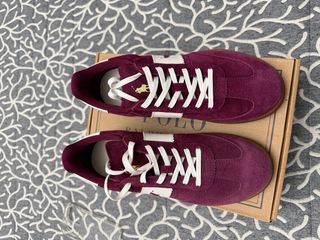 Tenis Polo Ralph Lauren Granate/Rojo