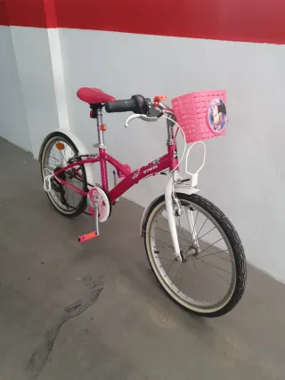 Bicicleta Btwin Niña Rosa