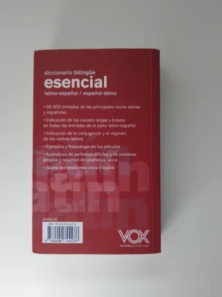 Diccionario Esencial Latino. Latino-Español/ Es...