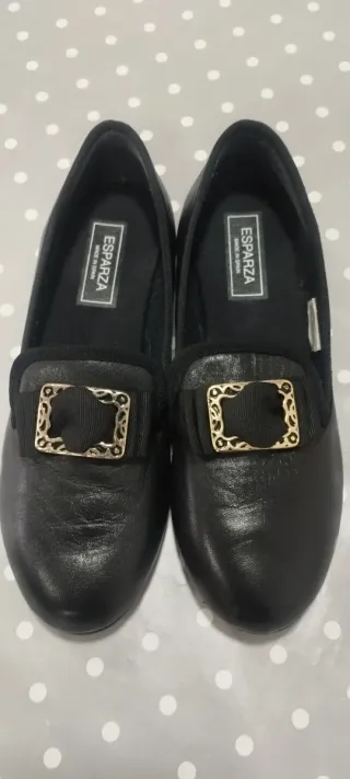 Zapatos falleros ESPARZA niño negros  talla34
