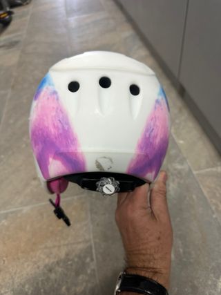 Casco de esquí Alpina infantil con visor