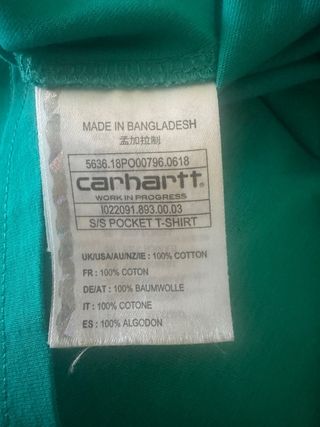 Camiseta Carhartt original
