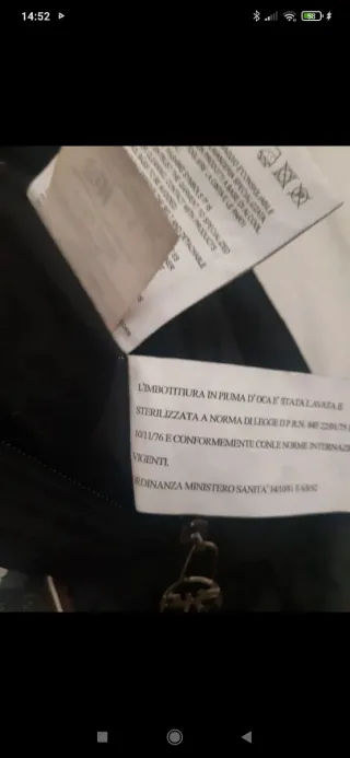 Piumino Piero Guidi donna nero