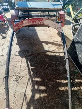 Carro de caballo 2 ruedas