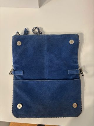 Bolso Brownie Cadena Azul