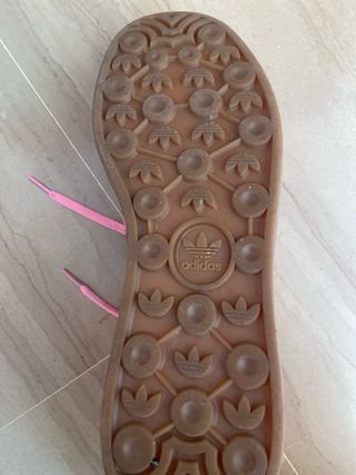 Zapatillas Adidas Gazelle rosas y azul marino