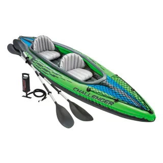 Kayak hinchable 2 personas + accesorios