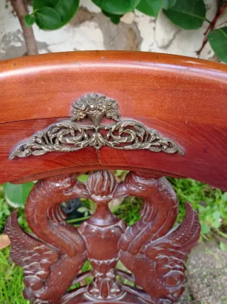 Antigua silla/ sillón estilo Imperio