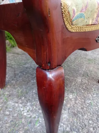 Antigua silla/ sillón estilo Imperio