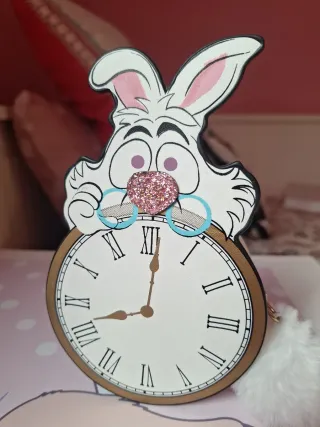 Monedero Conejo Blanco Alicia País