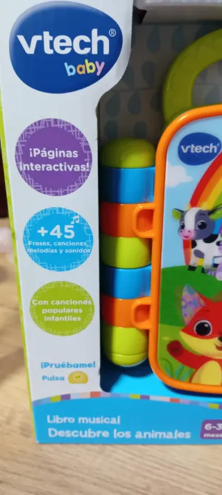 Libro musical descubre los animales