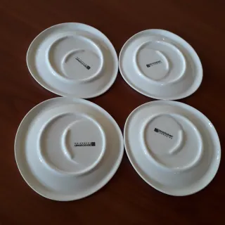 Set 4 piattini caffè Dea gourmet