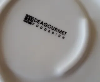 Set 4 piattini caffè Dea gourmet