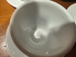 Juego 6 Tazas Café Saturnia Italia - Loza