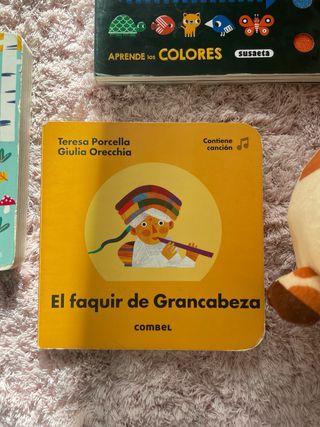 Lote 5 Libros Infantiles (1-3 años) + Juguetes