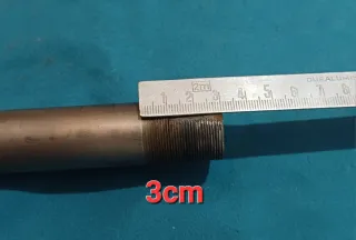 Horquilla de carretera cromada