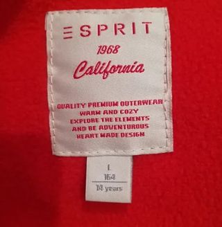 Cazadora esquí roja Talla S