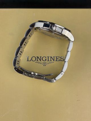 Longines Conquest Automático Negro/Plata