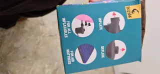 Inflador eléctrico con boquillas