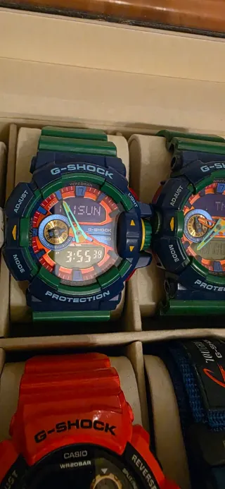 Colección de relojes Casio G-Shock