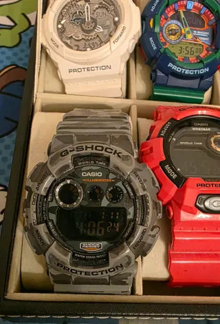 Colección de relojes Casio G-Shock