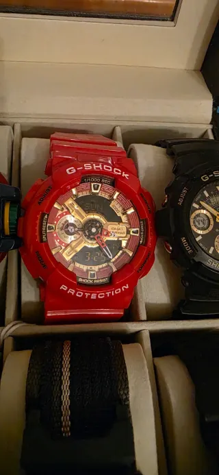 Colección de relojes Casio G-Shock