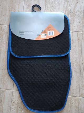 Juego 4 Alfombrillas Coche Textiles