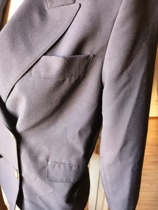 Blazer Burberry azul niño