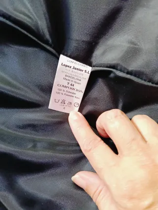 Chaquetón de mujer estampado