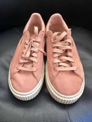 Zapatillas Puma Suede Rosa Mujer